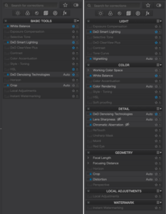 Interface – PhotoLab Guidelines